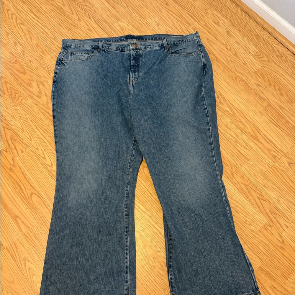 Stylish Blue Flare Women's Jeans